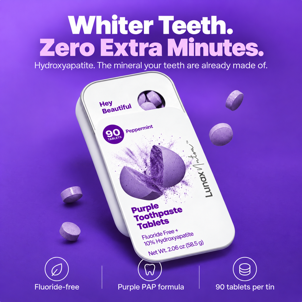 VioletBite Whitening Purple Toothpaste Tablets