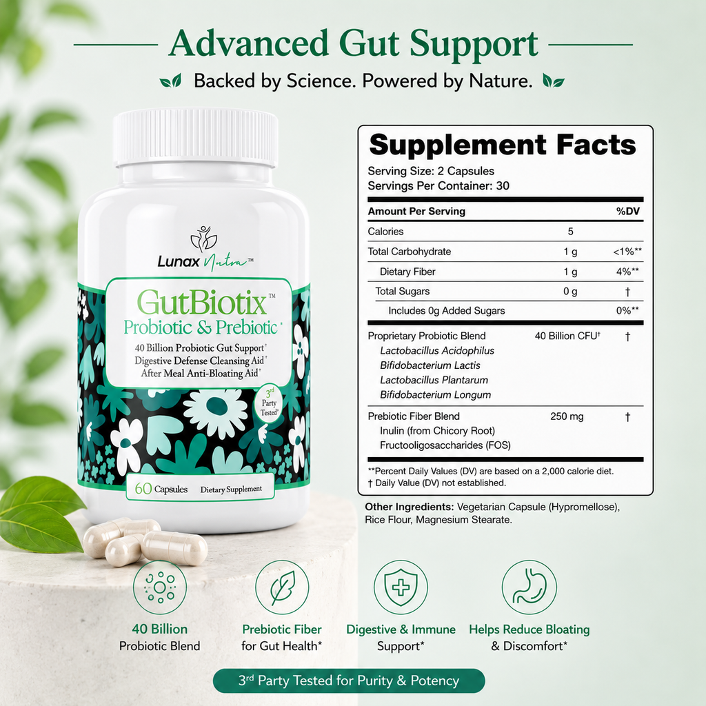 GutBiotix™ Probiotic & Prebiotic