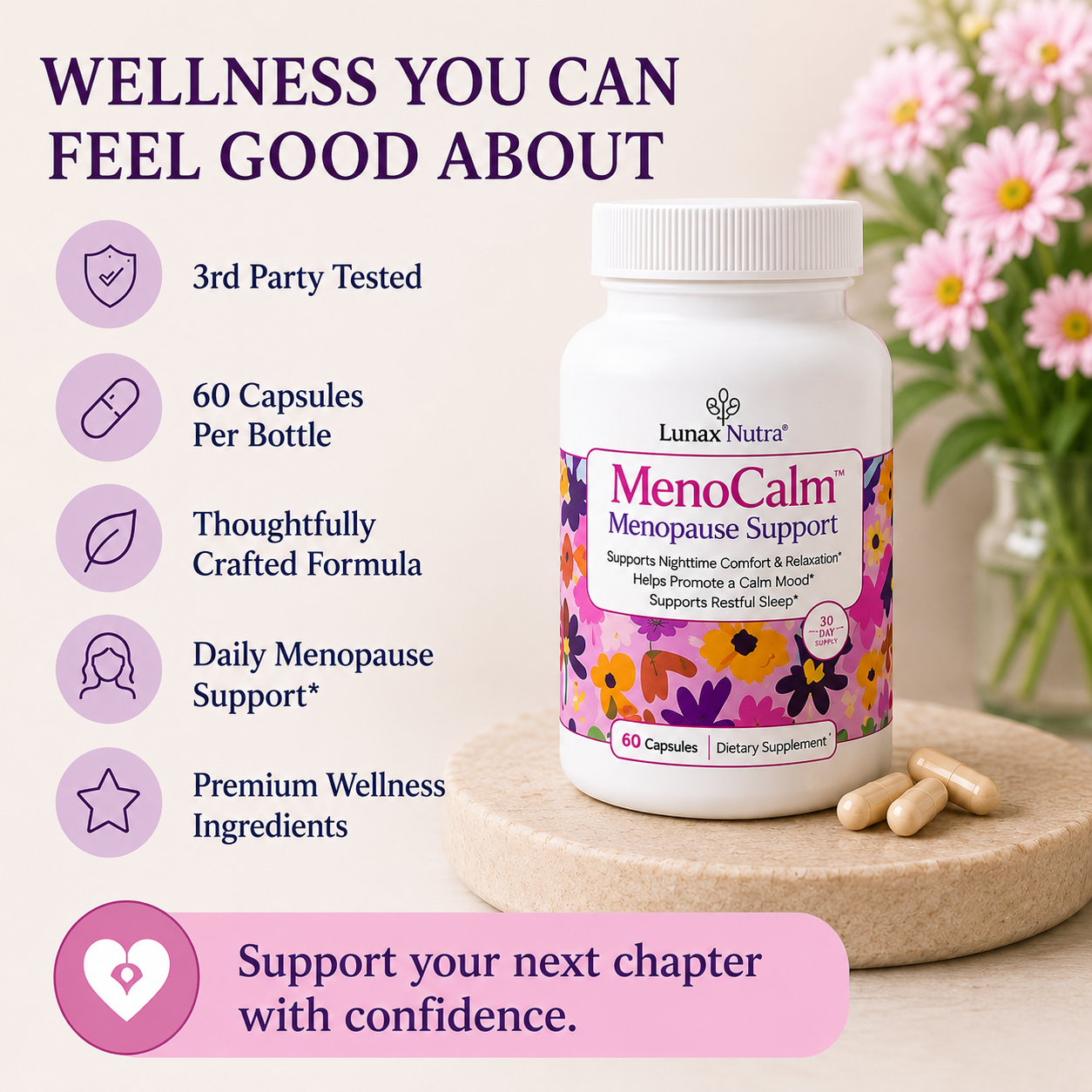 MenoCalm™ Menopause Support
